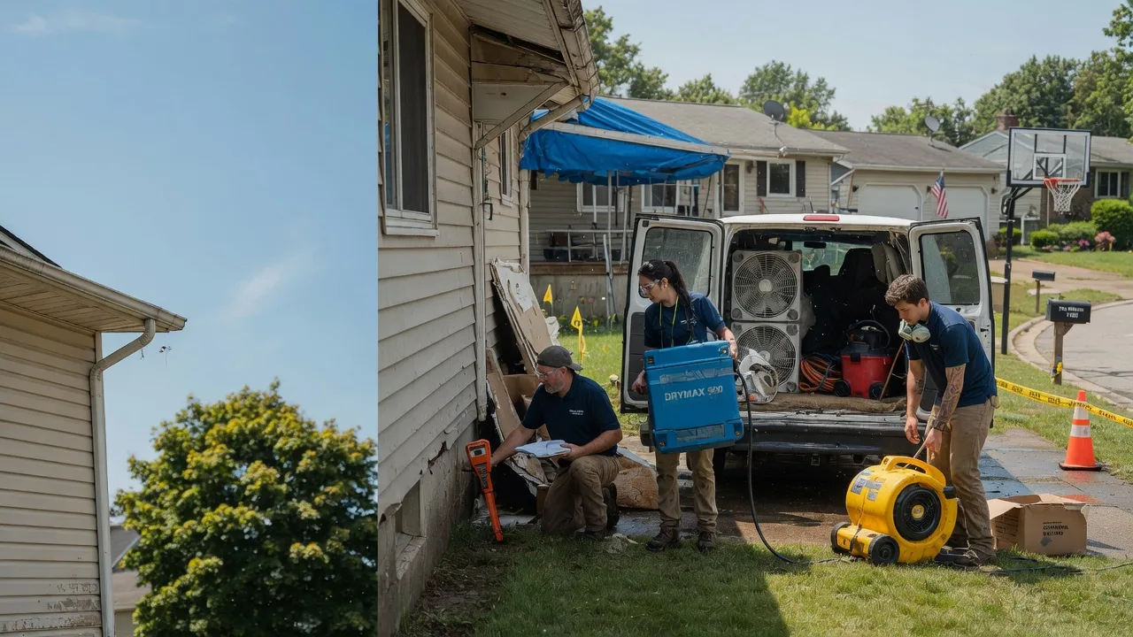 Ceiling Leak Cleanup in Wayne, PA near me